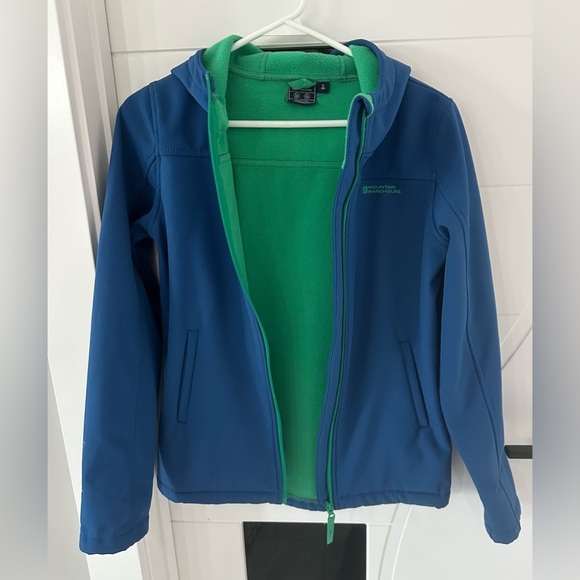 Mountain Warehouse Exodus Kids Softshell Jacket with Hood - Picture 10 of 15